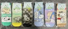 スヌーピー 靴下 6足セット まとめ売り 20〜24cm