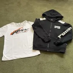 プーマ パーカーとTシャツセット
