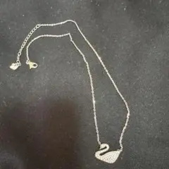 Swarovski 白鳥モチーフ ネックレス A