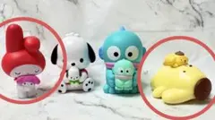 サンリオキャラクターズ ぬいぐるみといっしょ フィギュア2点