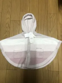 ジェラートピケ　ポンチョ　80㌢-90㌢