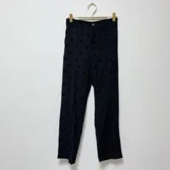 La-gemmeラジエム フロッキードット柄　テーパードパンツ　Lサイズ　美品