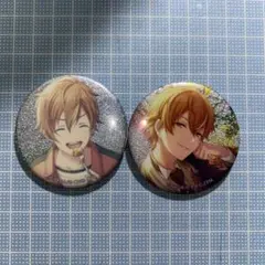 プロセカ ビビバス 東雲彰人 グリ缶 グリッター缶バッジ ジュンブラ