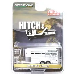 グリーンライトMiJoショップ限定　-　ライブストック　トレーラー(ホワイト)