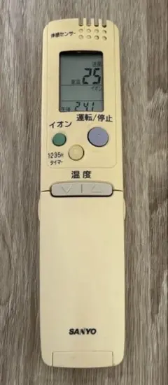 【中古】SANYO エアコン用リモコン RCS-SP2 本体のサムネイル