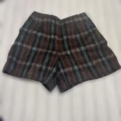 値下げ‼️未使用品❗️LOUNIE チェック柄ショートパンツ