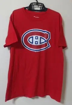 NHL モントリオール カナディアンズ Tシャツ 赤 L ファナティクス