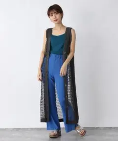 JEANASIS ☆ ネットベストワンピブラック