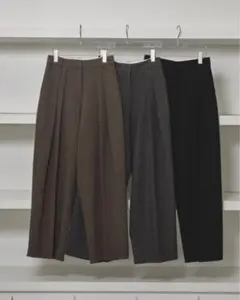 todayful Bonding Wide Trousers