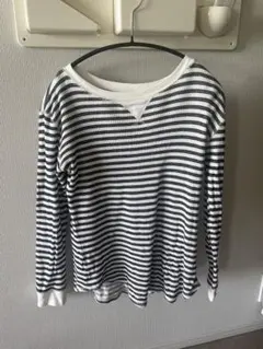 最終TODAYFUL ボーダー　長袖Tシャツ Sのサムネイル