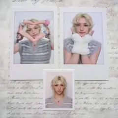 スキズ 5'clock ペンミ ポラロイド＆IDフォト フィリックス トレカ