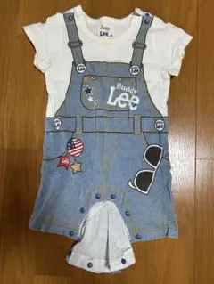 Buddy Lee ベビー服 ロンパース 80cm 半袖 デニム風