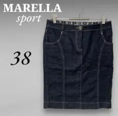 MARELLAマレーラ　デニムスカート　サイズ38 スポーツ　イタリアのサムネイル