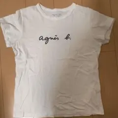 agnes b. ロゴ 半袖 Tシャツ ホワイト サイズ2のサムネイル