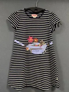 kate spade ケイトスペード　ストライプ柄ワンピース　120cm