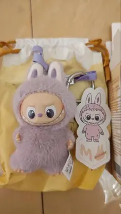 LABUBU PIN FOR LOVE ラブブ ぬいぐるみペンダント 【M】