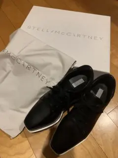 STELLA McCARTNEY ブラック厚底ローファー ウィメンズ ウェッジ | ウェッジサンダル ローファー | ステラ