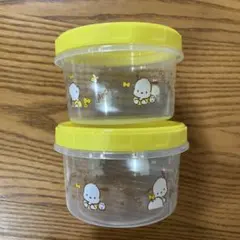 ポチャッコ 保存容器 2個セット