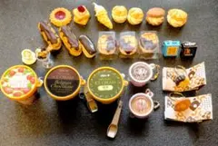 スイーツセット (L) ミニチュアフード ミニチュアスイーツ