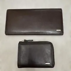 Porter ダークブラウン 長財布と小銭入れのセット