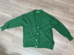 chocol raffine robe 長袖カーディガン グリーンのサムネイル