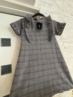 BeBe チェック柄 ワンピース 130