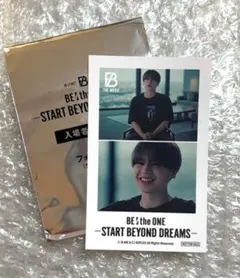 BE:FIRST MANATO マナト 映画入場特典 フォト風カード