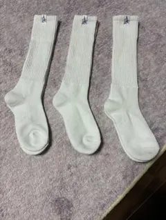 キャナルジーン　リブ編みソックス 3足セット