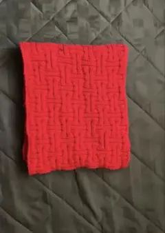 レッド ネックウォーマー スヌード