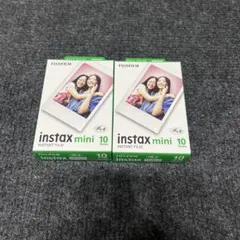 FUJIFILM instax mini インスタントフィルム 10枚×2