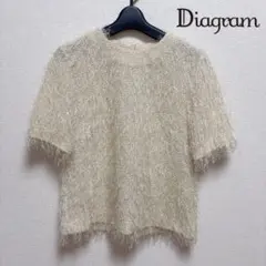 Diagram グレースコンチネンタル /フリンジ トップ キナリのサムネイル