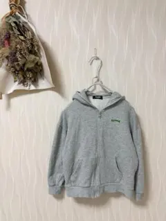XLARGE グレー パーカー キッズ 120 エクストララージ スウェット