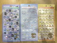 サンリオキャラクター透明シール3枚セット