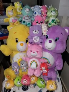 ケアベア ぬいぐるみセット 24点