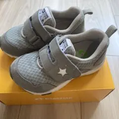 moonstar C2259 キッズスニーカー グレー 16.5cm 3E