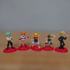 ワンピース フィギュア セット ルフィ ナミ サンジ ゾロ ウソップ 初期