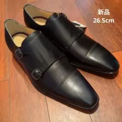 【新品】PATRICK COX ダブルモンクストラップ 本革靴 26.5cmのサムネイル