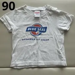 BLUE SEAL 沖縄アイスクリーム Tシャツ キッズ90のサムネイル