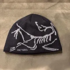 ARC'TERYX ニット帽 ブラック スケルトンデザイン アークテリックスビーニー Arc'teryx Lightweight Grotto Toque (ARC