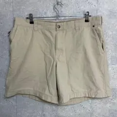 コロンビア　ベージュ　ハーフパンツ　ショーツ　古着　W38のサムネイル