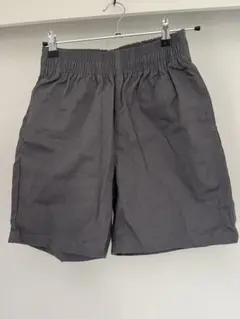 GU メンズ グレー ショートパンツ ハーフパンツ ウエストゴム　Sのサムネイル