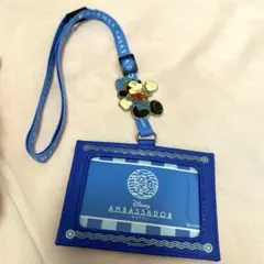 【5/3まで】 Disney アンバサダーホテル ストラップ付きパスケース