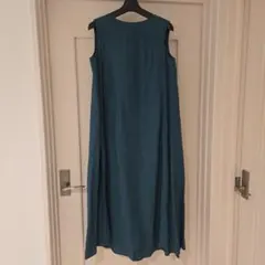 美品✨️UNTITLED シアージョーゼットプリーツワンピース 華やか 42