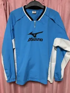 MIZUNO 長袖 ピステ ブルー ホワイトのサムネイル