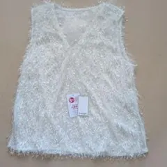 しまむら×インフルエンサー　フェザーベスト