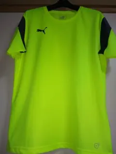 Puma 蛍光イエロー TシャツL