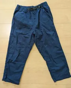 キッズ　ネイビー七分丈ズボン　170cm