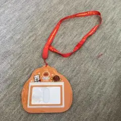 アンパンマン 名札 オレンジ