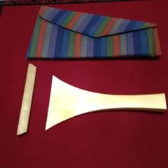 津軽三味線 べっ甲バチ 手元紅木 - メルカリ