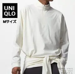 ハーフジップ 長袖カットソー